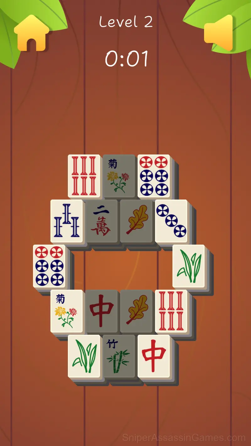 Mahjong Russian gameplay screenshot 2