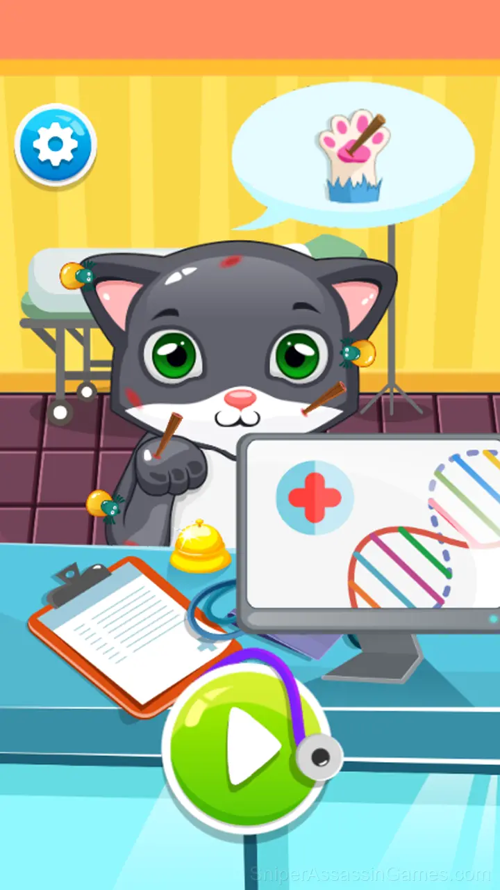 Cure the cats! gameplay screenshot 1