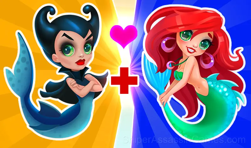 Play Mermaid: Puzzle and Merge