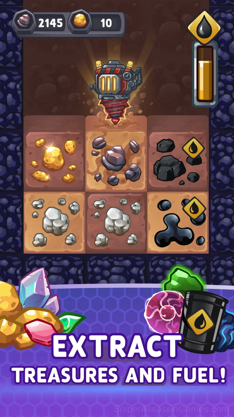 Drill and Dig! gameplay screenshot 1