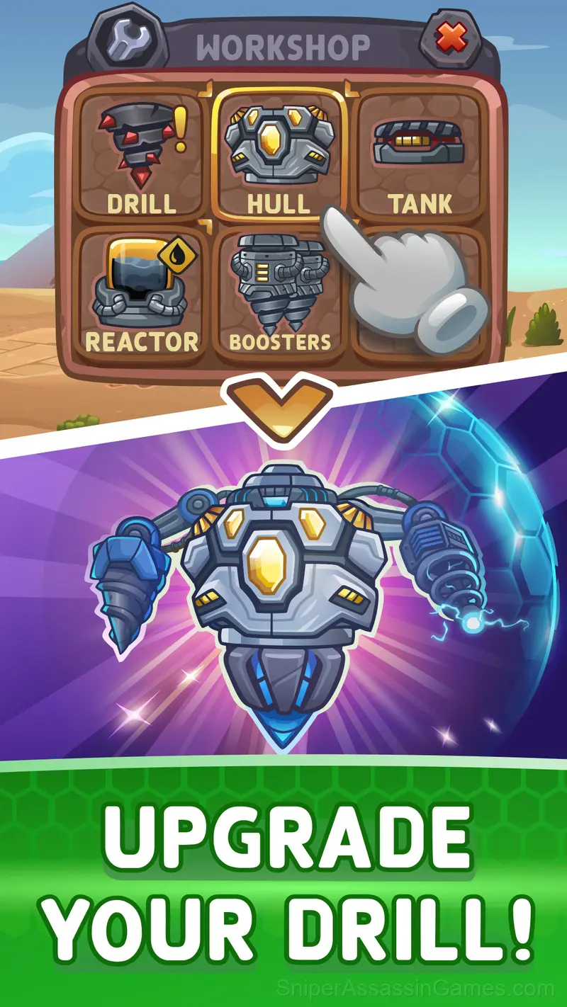 Drill and Dig! gameplay screenshot 2