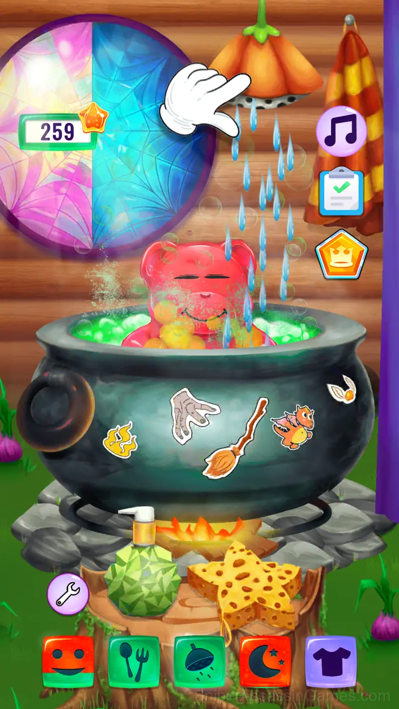 My Talking Jelly Bear 3 gameplay screenshot 3