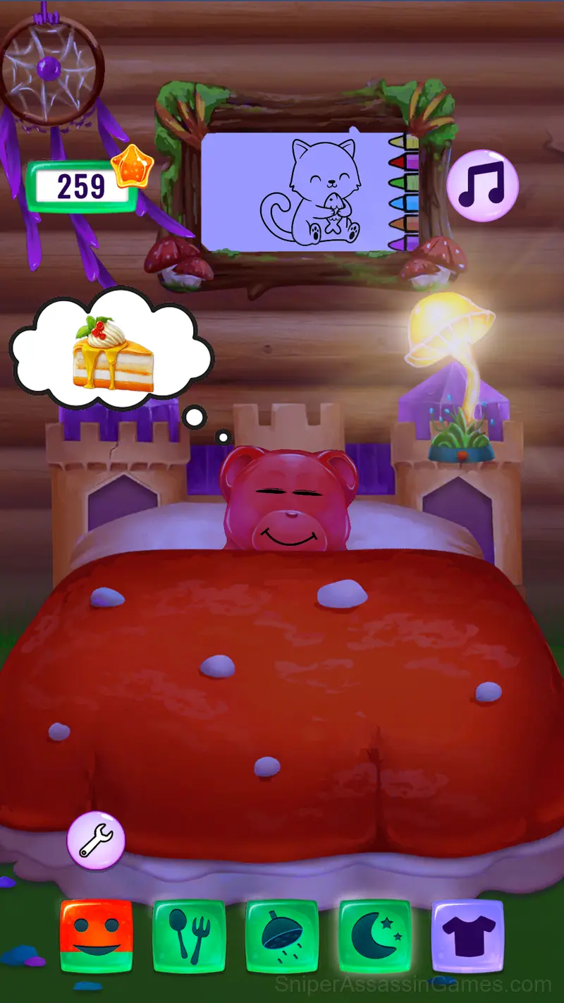 My Talking Jelly Bear 3 gameplay screenshot 6