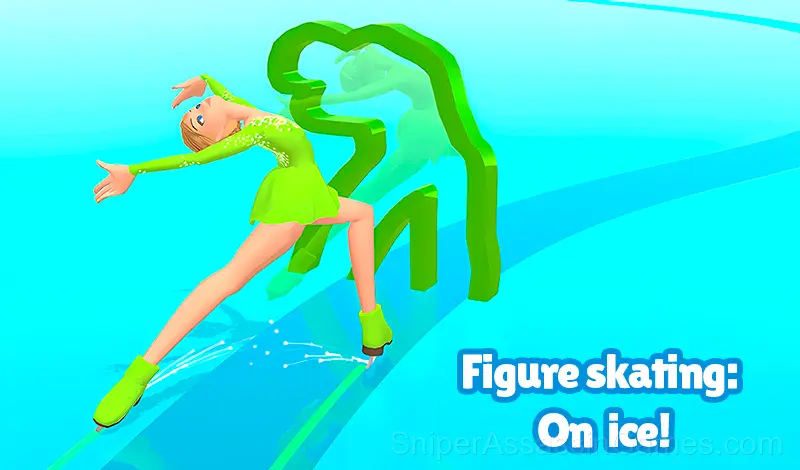 Play Figure skating: On ice!