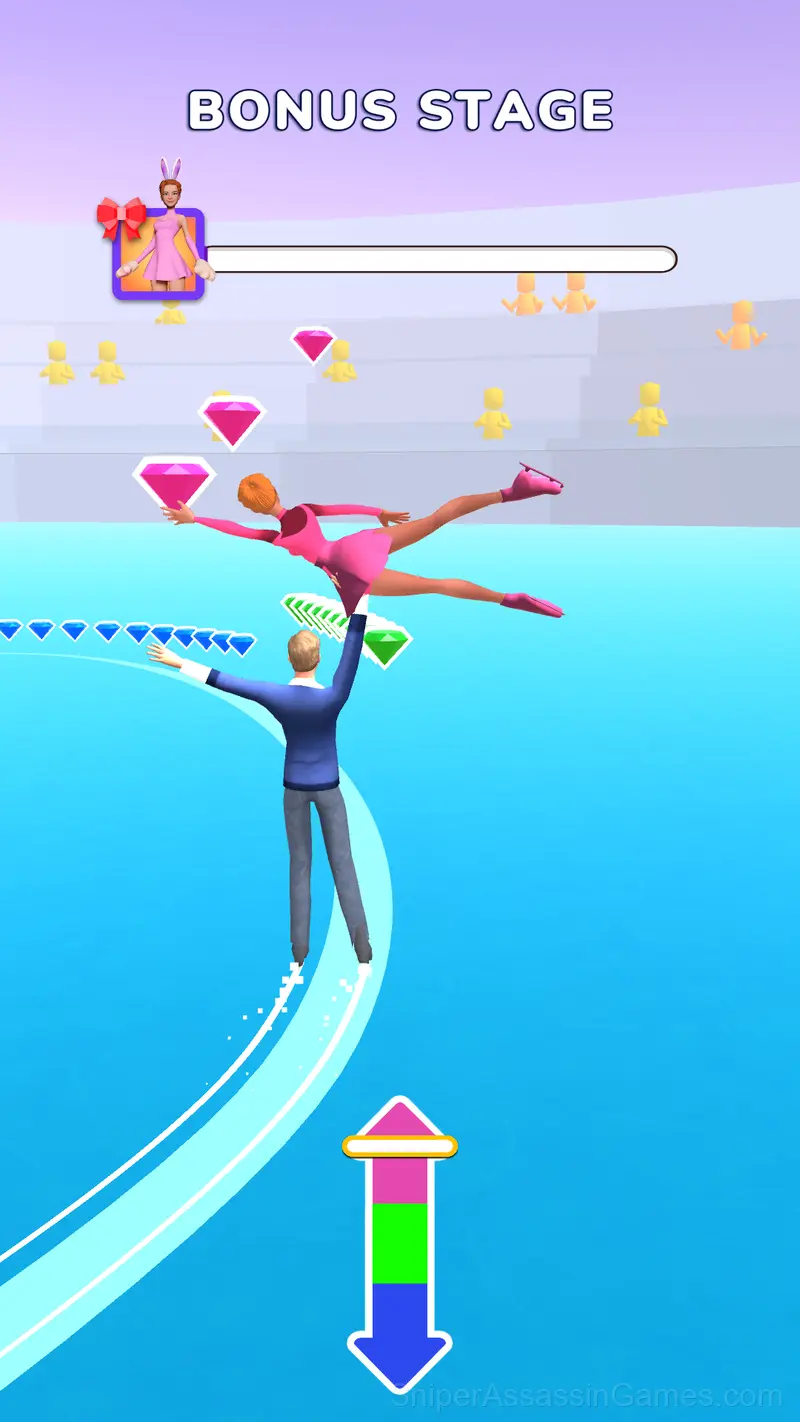 Figure skating: On ice! gameplay screenshot 1