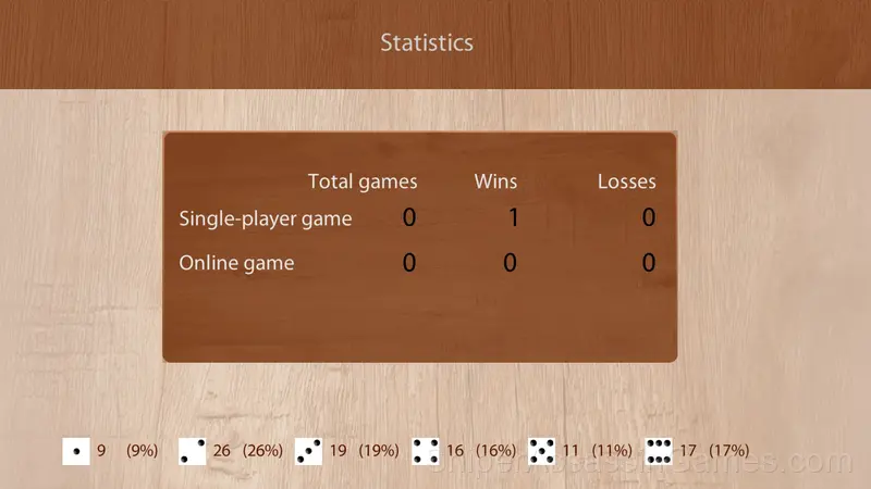 Long backgammon gameplay screenshot 2