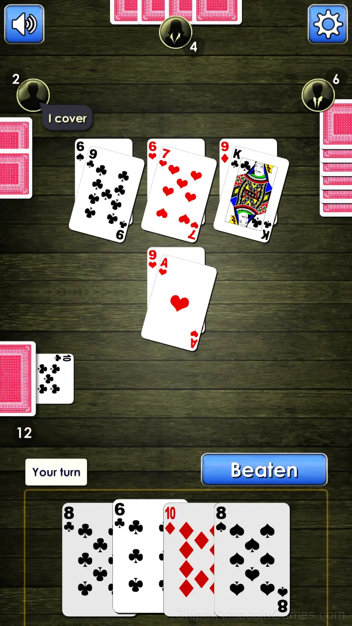 Durak: Classic & Transferable gameplay screenshot 2