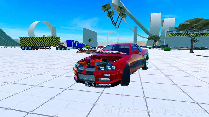 Crash Drive Simulator: Destroy cars! gameplay screenshot 1
