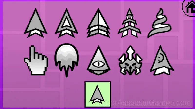 Geometry dash wave gameplay screenshot 1