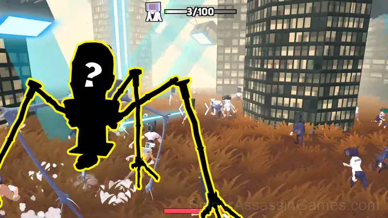 Skibidi Bosses vs Cameramen gameplay screenshot 1