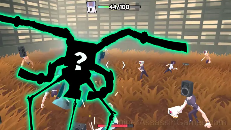 Skibidi Bosses vs Cameramen gameplay screenshot 3