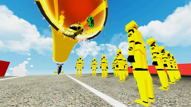 Russian Cars - Sky Racing gameplay screenshot 1