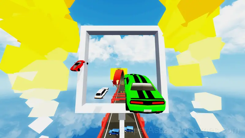 Russian Cars - Sky Racing gameplay screenshot 4