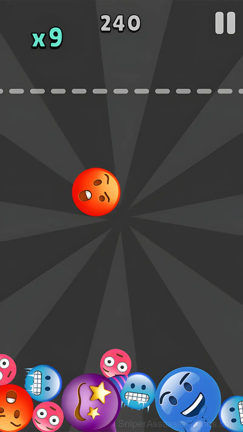 Merge Emoji gameplay screenshot 1