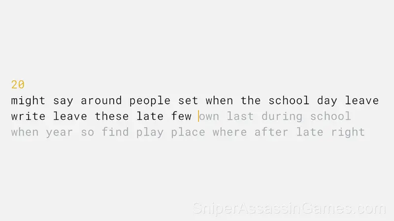 Keyboard Typing Test gameplay screenshot 4