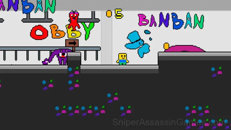 Garten of Banban Obby gameplay screenshot 1