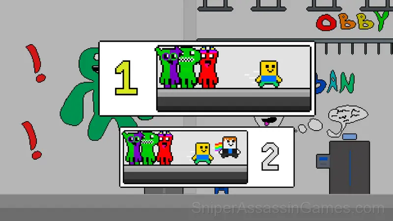 Garten of Banban Obby gameplay screenshot 3