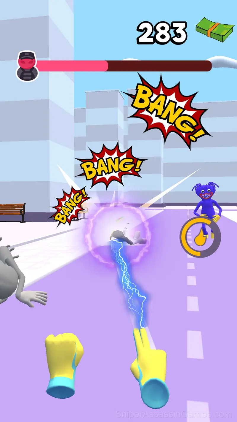 Telekinesis Attack! gameplay screenshot 1