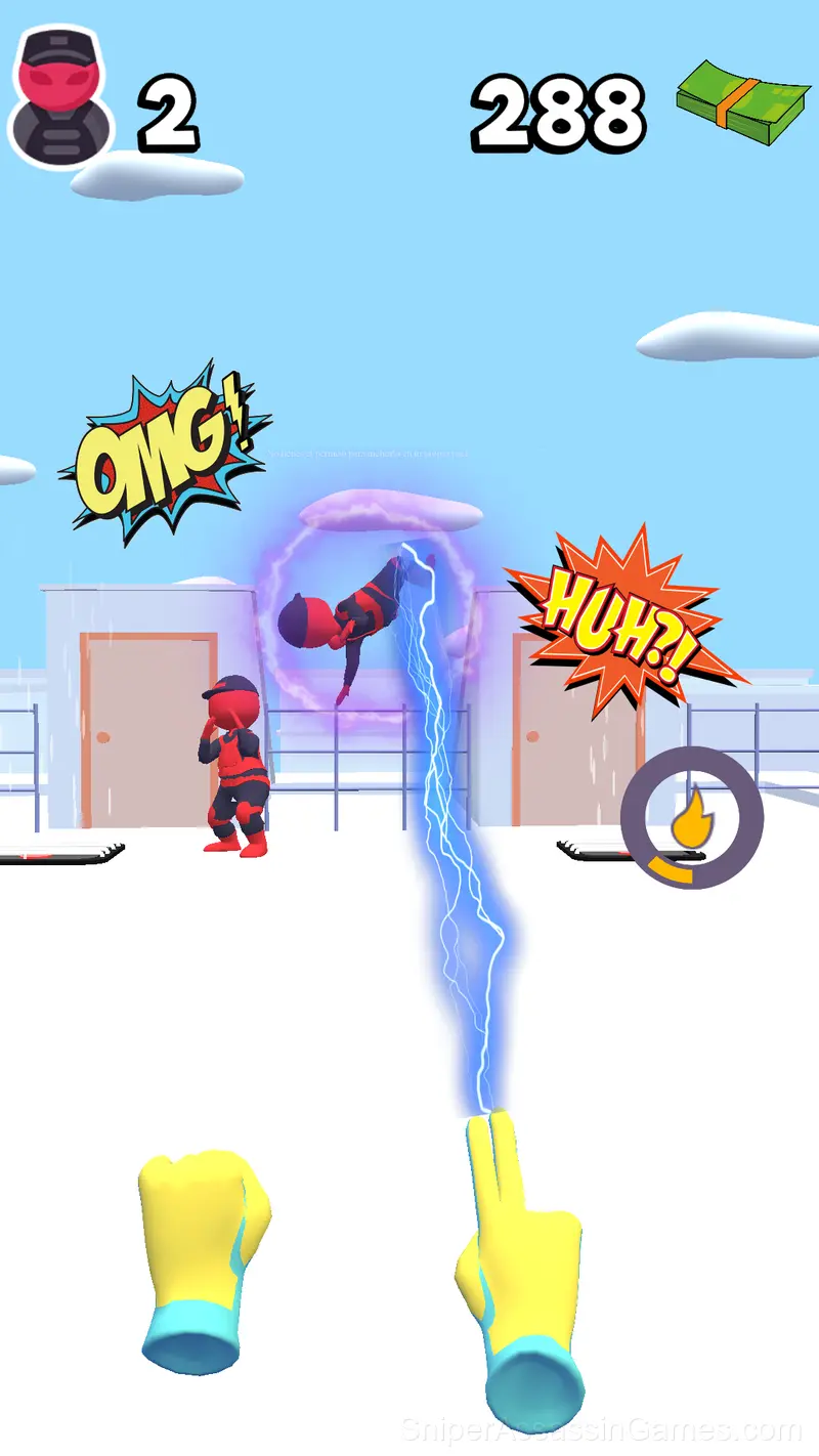 Telekinesis Attack! gameplay screenshot 2