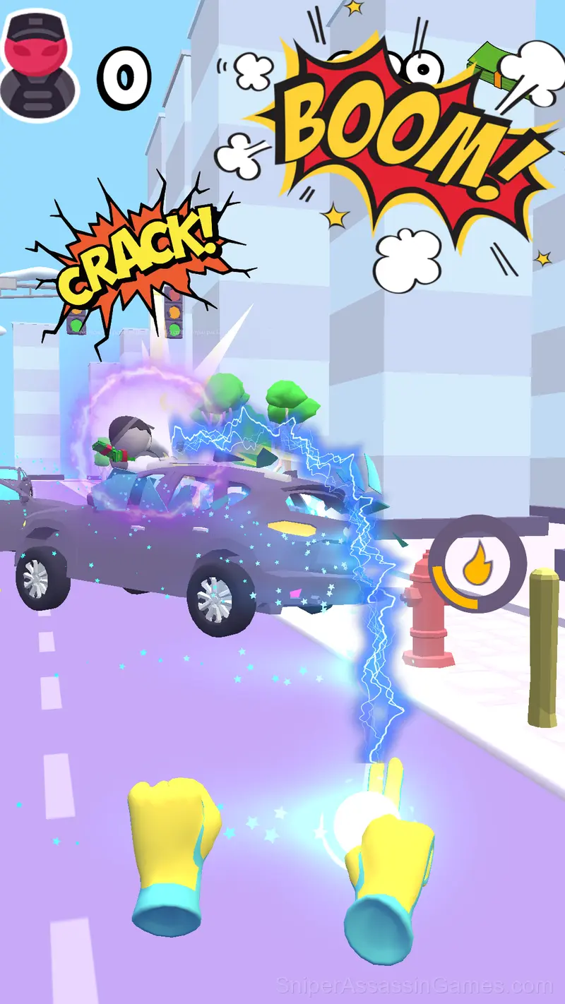 Telekinesis Attack! gameplay screenshot 3