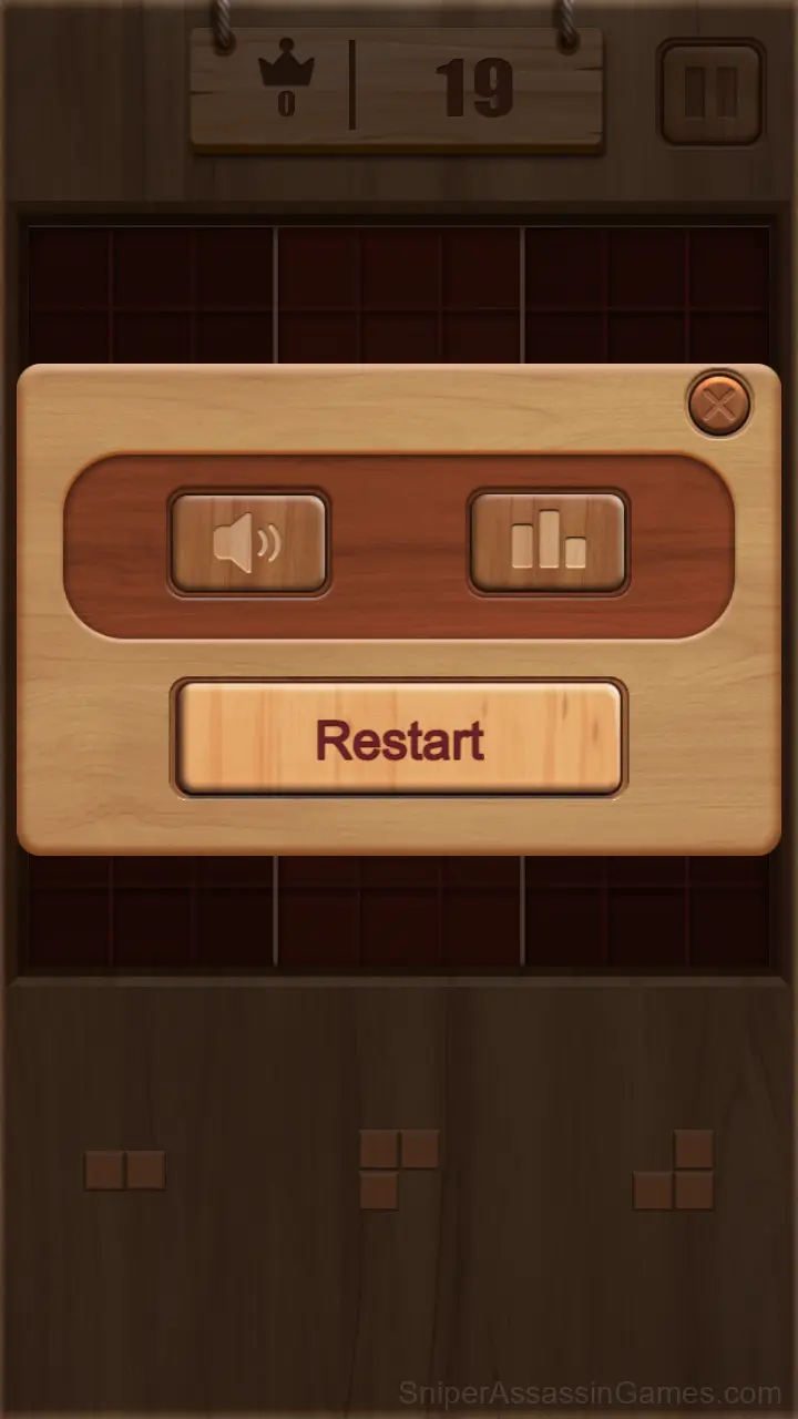Wood Block Puzzle 99 gameplay screenshot 3