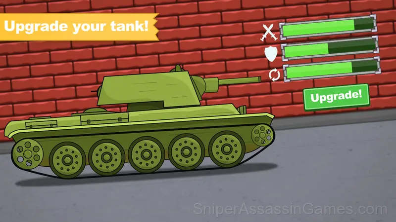 Tanks 2D: Battle! gameplay screenshot 1