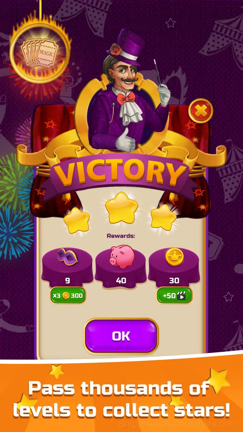 Circus Words gameplay screenshot 1