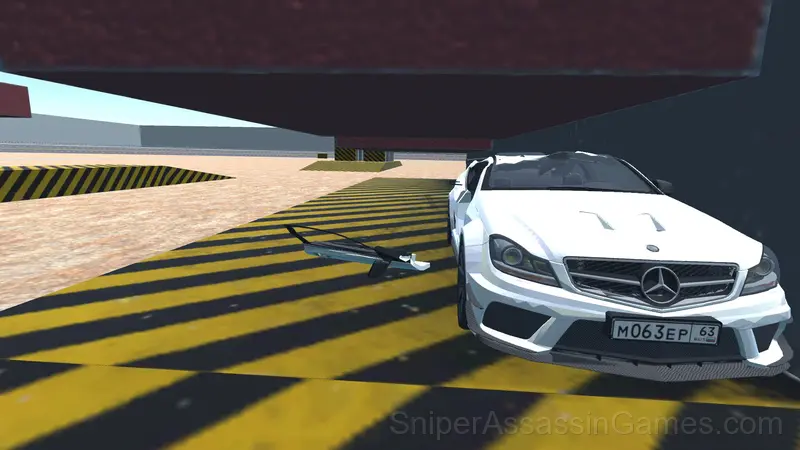 Mercedes. Drift and Tuning gameplay screenshot 1