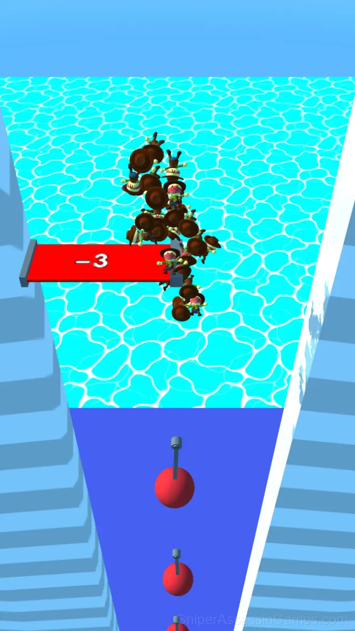 Crowd Fly 3D gameplay screenshot 1