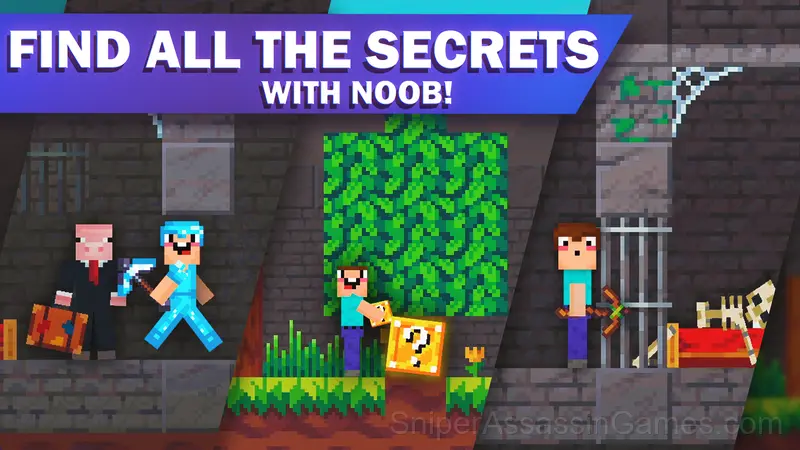 Noob Miner 2: Escape from Prison gameplay screenshot 5