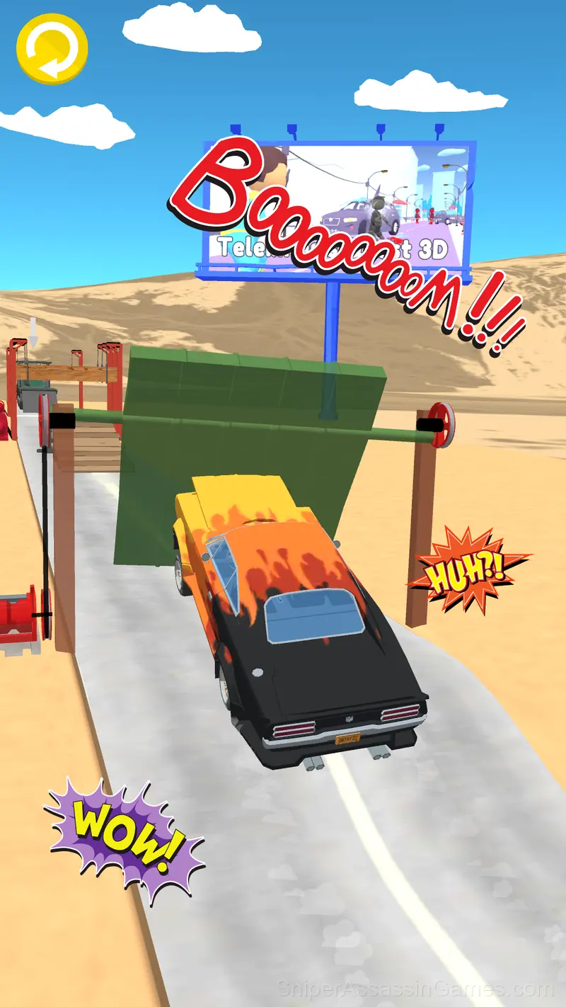 Survival Race: Destroying simulator! gameplay screenshot 3