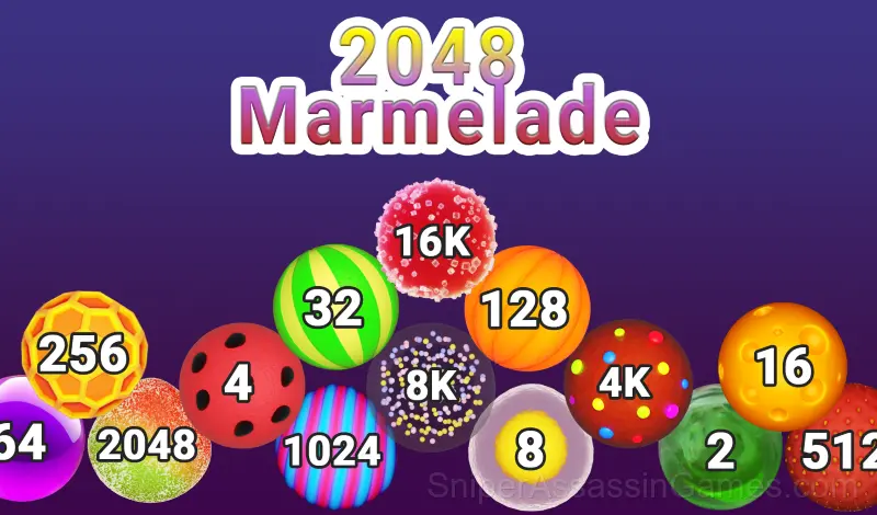Play 2048 Marmelade