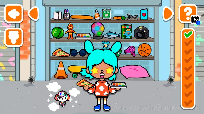Toca Life: Secret Crumpets gameplay screenshot 4