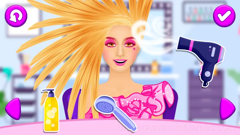 Hairstyles: Beauty Salon gameplay screenshot 1
