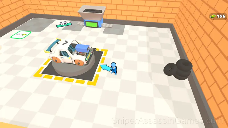 Telekinesis Car! gameplay screenshot 1