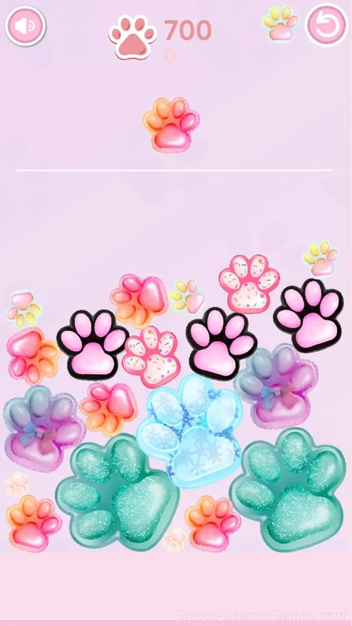 Taba Paws - Rainbow merge gameplay screenshot 1