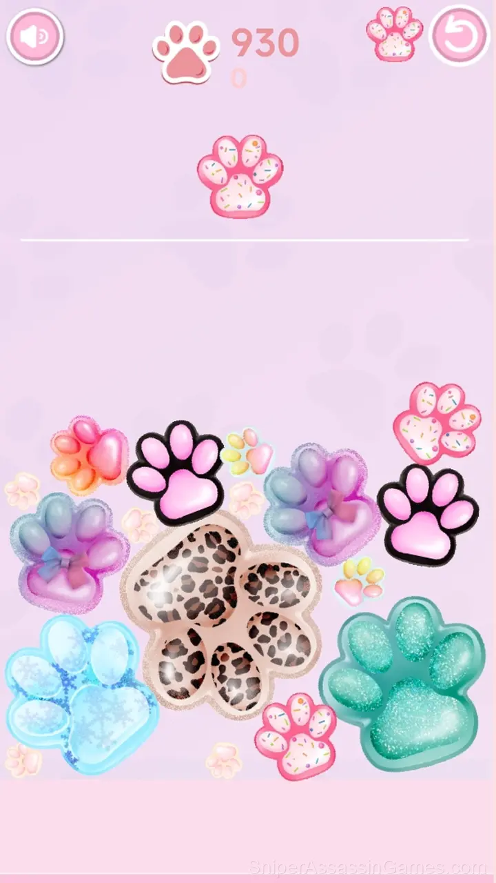 Taba Paws - Rainbow merge gameplay screenshot 2