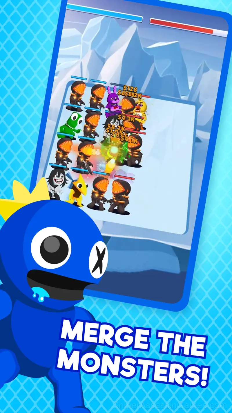 Merge Monsters 2D gameplay screenshot 1