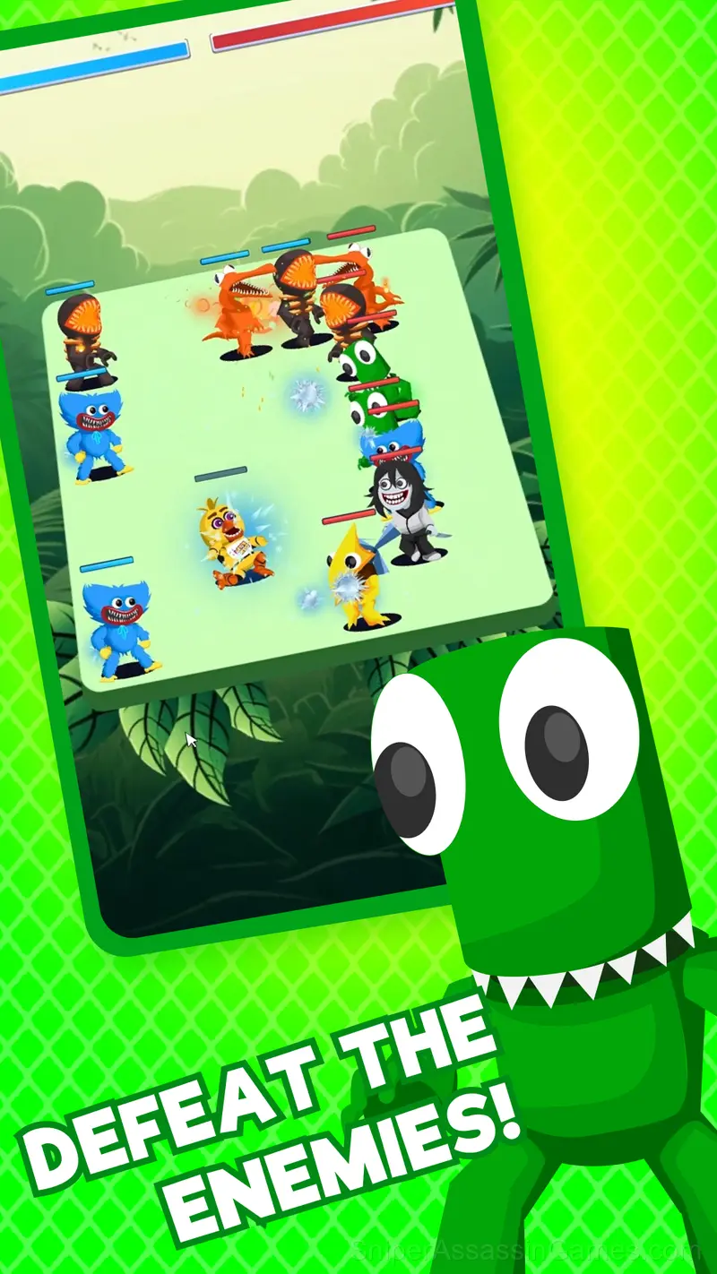 Merge Monsters 2D gameplay screenshot 2
