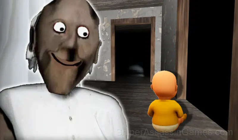 Play Granny vs The Baby in Yellow
