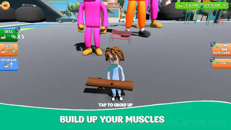 Muscle simulator 3d gameplay screenshot 1