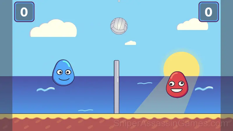 Volleyball for Two gameplay screenshot 1