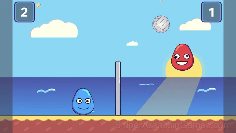 Volleyball for Two gameplay screenshot 3