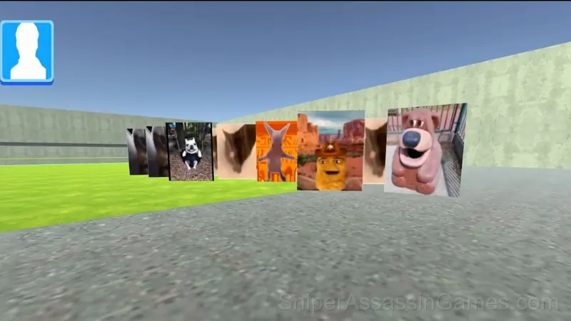 Meme nextbots gameplay screenshot 1