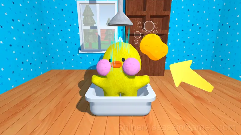 Lalafanfan Duck: Virtual Friend gameplay screenshot 3