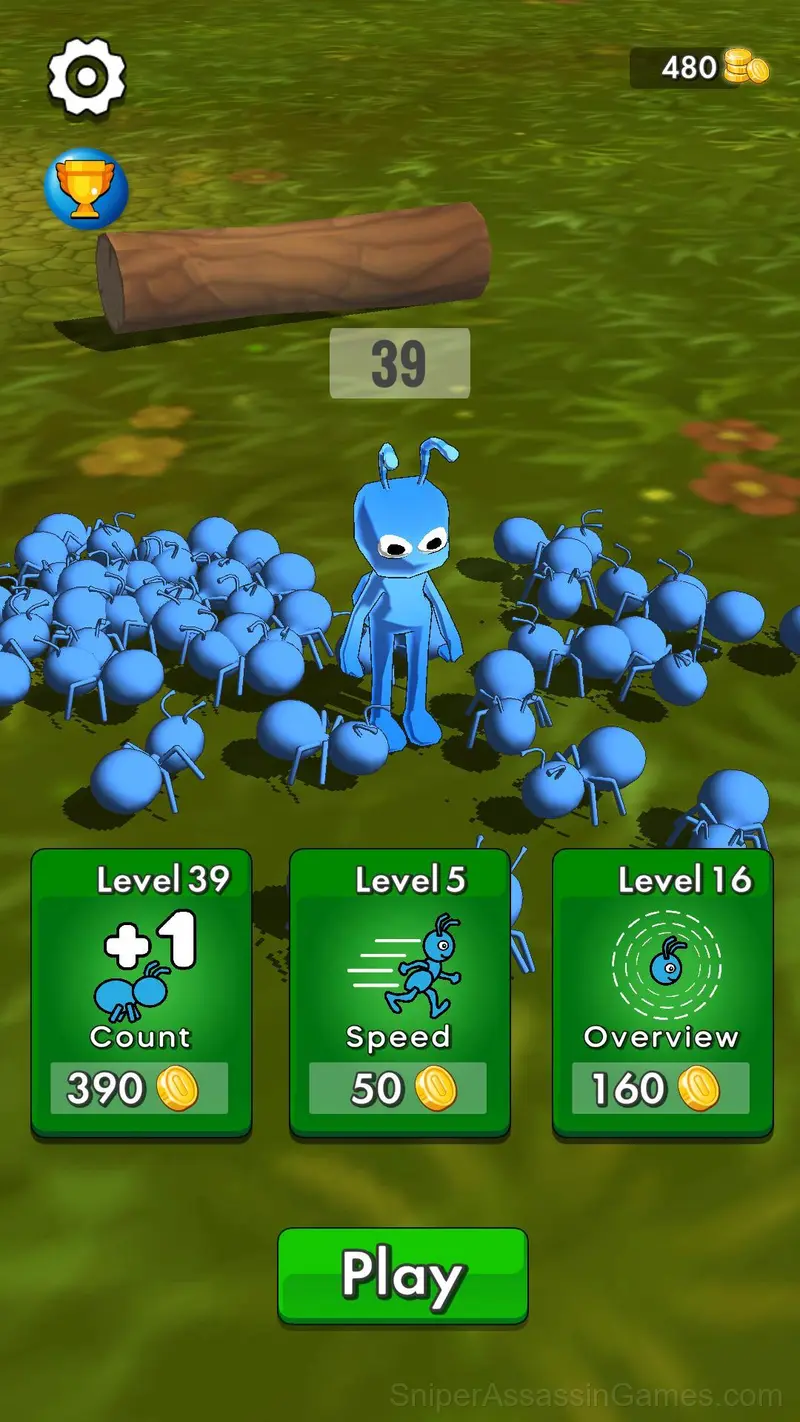 Collect The Ants! gameplay screenshot 2