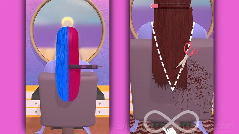 Hair Coloring gameplay screenshot 3