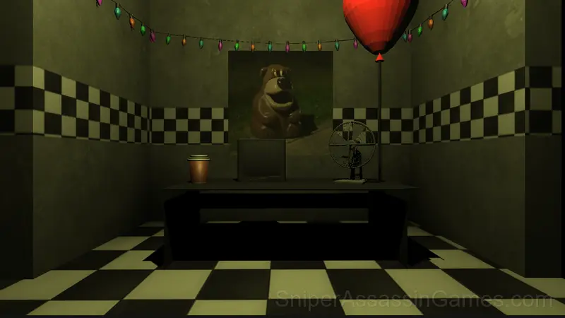 Five nights at Fazbear's gameplay screenshot 1