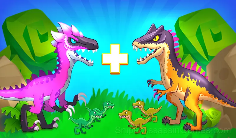 Play Merge Master: Dinosaurs War