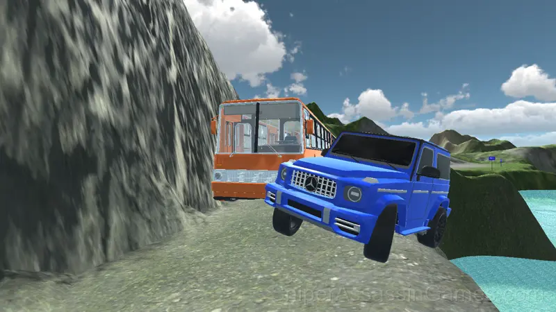 Mountain Race Pro gameplay screenshot 3